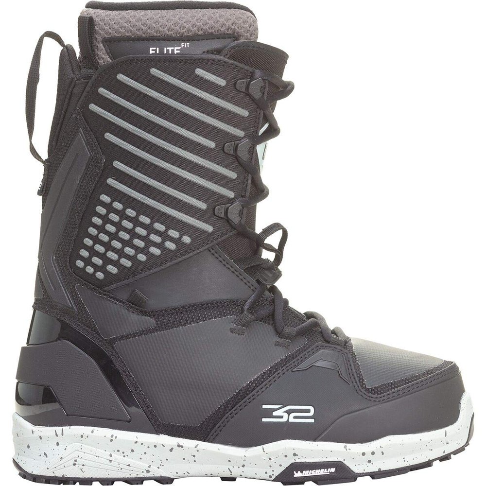 Thirty Two 3XD Mens Snowboard Boots Black/Grey Sz 10.5