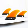 FCS II Rob Machado Performance Glass Tri Keel Fin Set view 3