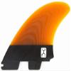 FCS II Rob Machado Performance Glass Tri Keel Fin Set view 2