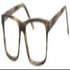 Esquire Designer Men's Rectangular Frame Eyeglasses EQ1527 in Moss/Brown +2.25 view 1