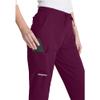 BARCO Skechers Vitality Charge Slim Fit Scrub Jogger for Women  Wine, Mid-Rise, 4-Pocket Bottoms w/ 4-Way Stretch  Moisture Wicking, Quick-Shed, Anti-Static  XL, Petite Fit view 2