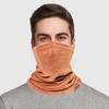 Dymex Neck Warmer Gaiter Winter Fleece Neck Cover Balaclava Windproof Face Cover Mask for Ski Motorcycle (Light Orange, 1) view 2