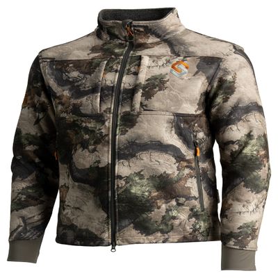 ScentLok BE:1 Voyage Quiet Warm Fleece Bow Hunting Camo Jacket for Men (Mossy Oak Terra Gila, 3X-Large)