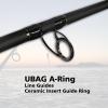 Fiblink Surf Spinning Rod Portable Travel Surf Fishing Rod (9'/10'/10'6"/12'/13'3") (3-Piece 12') view 4