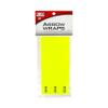 Bohning 7" Solid Arrow Wraps, Small, Neon Yellow view 2