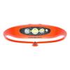 KNOG Bilby 400 Lumen Headlamp - Rechargeable Silicone Head Light w/ 7 Light Modes - Ultralight, IP67 Waterproof (Fluoro Orange), One Size view 1