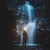 KNOG Bilby 400 Lumen Headlamp - Rechargeable Silicone Head Light w/ 7 Light Modes - Ultralight, IP67 Waterproof (Fluoro Orange), One Size view 2