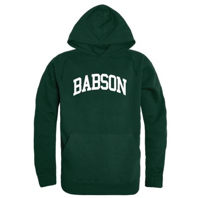 Babson Beavers NCAA College Pullover Hoodie - Large, Forest Green