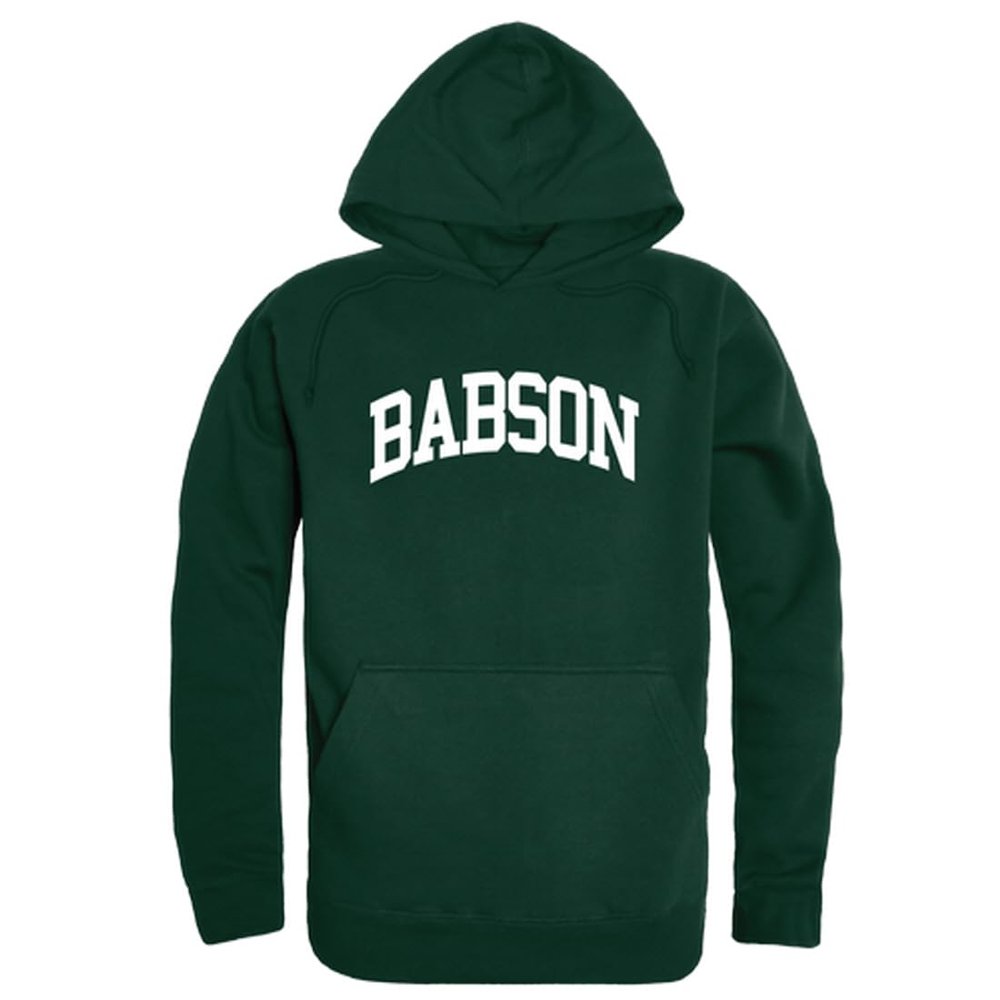 Babson Beavers NCAA College Pullover Hoodie - Large, Forest Green