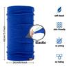 Dymex Neck Warmer Gaiter Winter Fleece Neck Cover Balaclava Windproof Face Cover Mask for Ski Motorcycle (Navy, 1) view 4