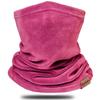 Dymex Neck Warmer Gaiter Winter Fleece Neck Cover Balaclava Windproof Face Cover Mask for Ski Motorcycle (Rose Pink, 1) view 1