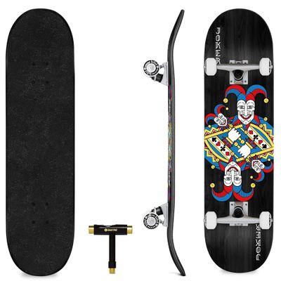 Skatro - Pro Skateboard 31" Complete Skateboard. Skate Board Ages: Adults, Boys, Girls, Beginners, and Kids