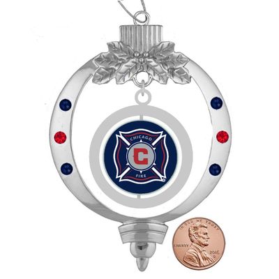 Chicago Fire Soccer Team Spinner Christmas Ornament