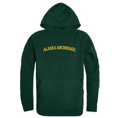 Alaska Anchorage Seawolves NCAA College Pullover Hoodie - Small, Forest Green