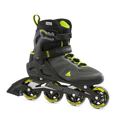Rollerblade Unisex  Adult's MACROBLADE 80 Inline Skates, Black/Lime, 290