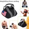 2 Pcs Adjustable Canvas-Kettlebell-Sandbag wtih Handle for Training Home Training, Yoga, Fitness (National Flag) view 2