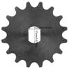 Alomejor Chain Sprocket Gear Electric Scooter Motor Engine 16 Tooth Sprocket Metal Chain Wheel for 12X17mm view 2