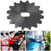 Alomejor Chain Sprocket Gear Electric Scooter Motor Engine 16 Tooth Sprocket Metal Chain Wheel for 12X17mm view 3