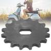 Alomejor Chain Sprocket Gear Electric Scooter Motor Engine 16 Tooth Sprocket Metal Chain Wheel for 12X17mm view 4