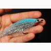 Tigofly 10 pcs 10 Colors 1/0 4cm High Carbon Hook Holo Silver Salmon Trout Sea Bass Steelhead Minnow Fly Fishing Flies Lure Set view 1