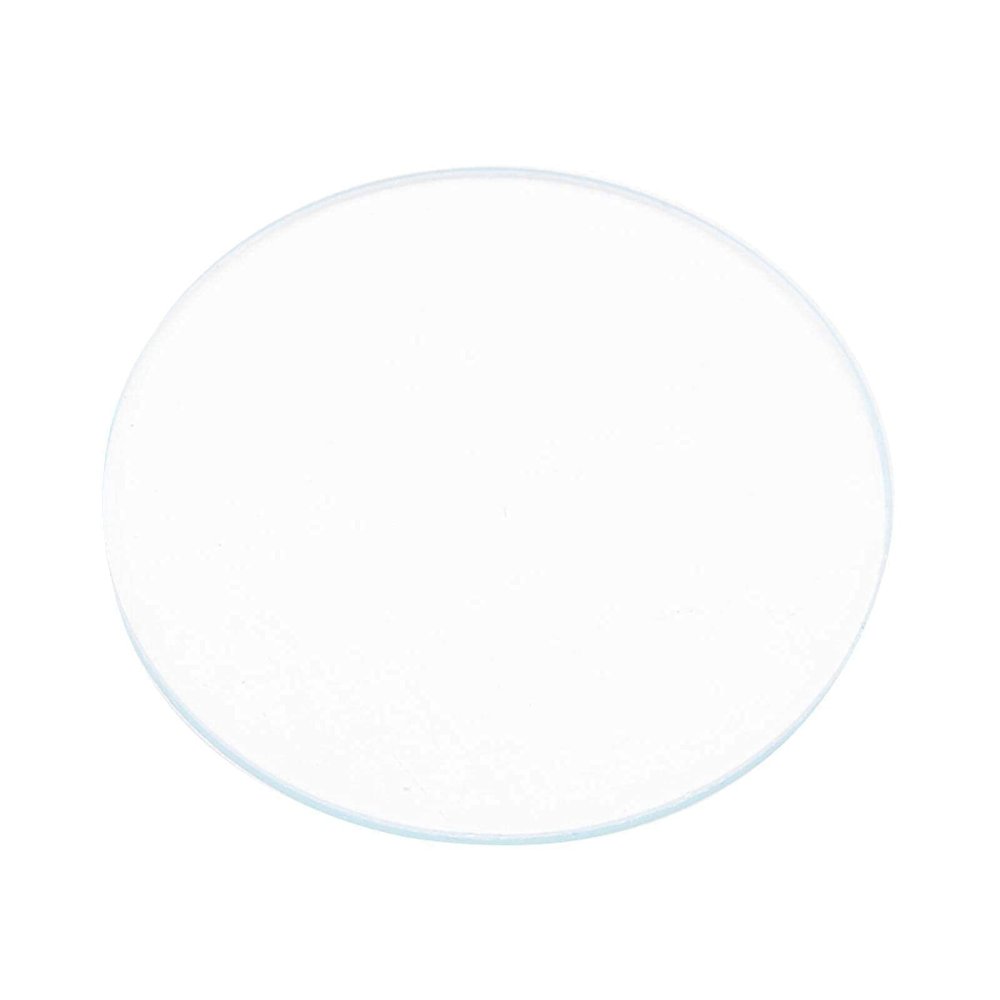 5PCS Round 37/38/39MM Flat Watch Crystal Lens Glass Replacement Parts Tool (38mm)