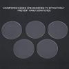 5PCS Round 37/38/39MM Flat Watch Crystal Lens Glass Replacement Parts Tool (38mm) view 3
