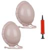 2 Pack Santa Big Belly Inflatable Santa Claus Beer Belly with Mini Inflator Inflatable Bellys Cosplay Props Pregnant Woman Fake Bellys view 1