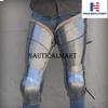 Nautical-Mart Medieval Steel Plate Leg Armor for Medieval Reenactment & Fighting Sport view 2