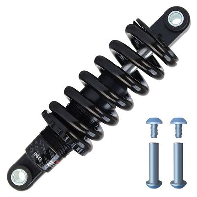 TYYT Mountain Bike Bicycle Rear Shock Suspension Spring 150mm/ 165mm/ 190mm with Bushing Screw GS-121A (Color : 150mm, Size : 850 Lbs)