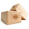 WOODPOWER BalanceBlocks - Handstand Blocks & Yoga Block in One - Bodyweight Training, Gymnastics, Acrobatics, Yoga, Yoga prop and accessory, Lightweight, Good for Travel, Premium European Quality (Pack of 2) (Classic, Flat) view 1