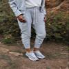Bandier x Sincerely Jules_The Juniper Jogger Vintage Heather Grey-S view 3