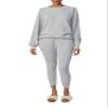 Bandier x Sincerely Jules_The Juniper Jogger Vintage Heather Grey-S view 4