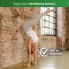 WOODPOWER BalanceBlocks - Handstand Blocks & Yoga Block in One - Bodyweight Training, Gymnastics, Acrobatics, Yoga, Yoga prop and accessory, Lightweight, Good for Travel, Premium European Quality (Pack of 2) (Classic, Comfort) view 3