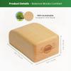 WOODPOWER BalanceBlocks - Handstand Blocks & Yoga Block in One - Bodyweight Training, Gymnastics, Acrobatics, Yoga, Yoga prop and accessory, Lightweight, Good for Travel, Premium European Quality (Pack of 2) (Classic, Comfort) view 4