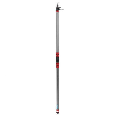 Carbon Fiber Fishing Rod, 4.2m Telescopic Rotation Pole for Saltwater Freshwater