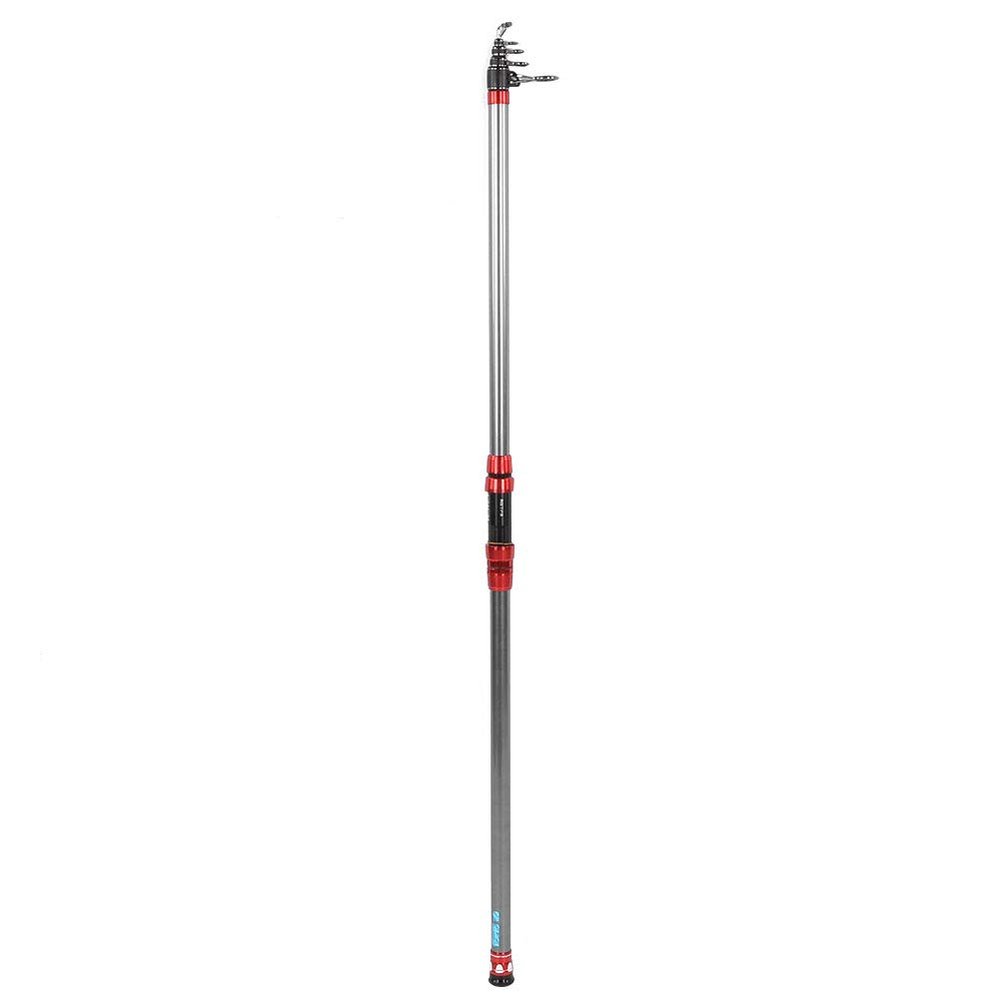 Carbon Fiber Fishing Rod, 4.2m Telescopic Rotation Pole for Saltwater Freshwater