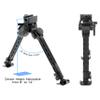 UTG Big Bore Full Stability Bipod, 9"-14" Center Height, Black view 2