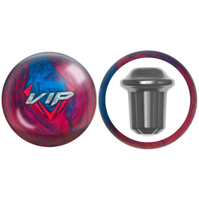 MOTIV Bowling Products VIP Bowling Ball- Limited Edition 14lbs, Royal Blue/Raspberry