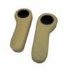 Golf Cart Rear Seat Armrest Cushion with Cup Holder (Set of 2) (Buff (Club Car)) view 1
