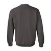 Tcombo Plaid Pumpkin Face - Halloween Outfit Unisex Crewneck Sweatshirt (Plaid Face - Charcoal, XX-Large) view 2