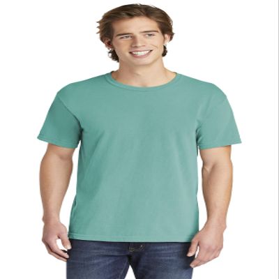 Comfort Colors Men's Adult Short Sleeve Tee, Style 1717 (Large, Sea Green)