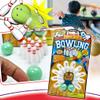 JA-RU Mini Bowling Set (2 Pack) Mini Bowling Pins & Bowling Balls | Small Tabletop Game for Kids | Bowling Party Favors, Stocking Stuffers, Classroom Prizes, & Bowler Gift Ideas. 217-2p view 2