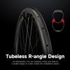 Carbon Wheelset 700C Rim Brake Cycling Wheels Road Bike Wheel 38mm Depth 28mm Width Tubeless Compatible Clincher view 2
