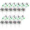 Lucky Clover Iron Head Covers - Long Neck, 11 Pcs Set, Fits Taylormade SIM, Cleveland, Callaway & More view 1