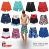 The Season Essentials Fashionable Swim Trunks for Men Quick Dry Nylon Swim Shorts Bathing Suits  Navy Solid, XX-Large view 2