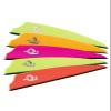Q2i Q44054 Zeon Fusion X-II Vanes Orange 3.5" Arrow (50 Pack) view 2
