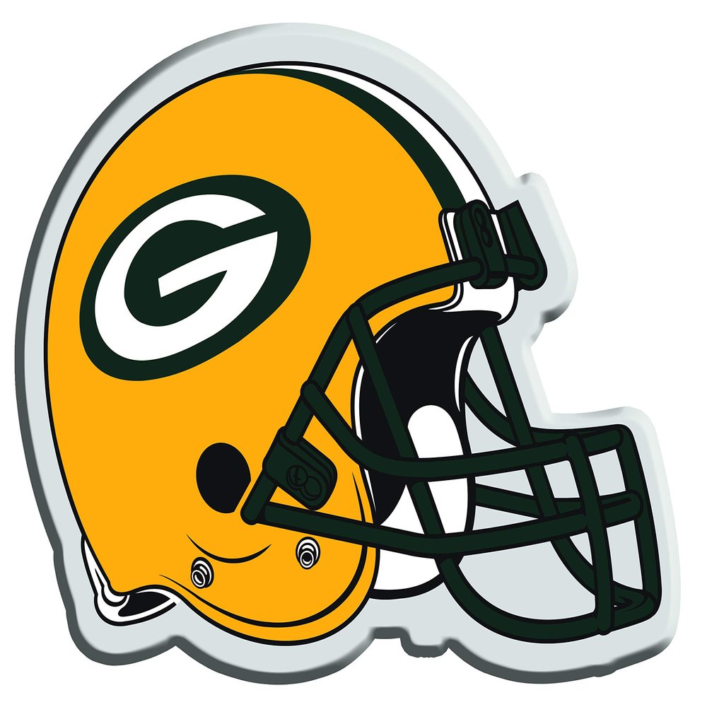 The Memory Company, NFL Green Bay Packers LED Neon Light Sign | Sports Team Lamp Decor | for Office Desk, Man Cave Bar, or Bedroom Night Light