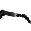 Fusion Tactical Tactical 2ft 24"x1" Internal Elastic Bungee Military Police Personal Retention Helo Lanyard with Dual Locking Snap Hook Carabiner 23kN Black(Made in USA) view 3