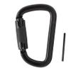 Fusion Tactical Tactical 2ft 24"x1" Internal Elastic Bungee Military Police Personal Retention Helo Lanyard with Dual Locking Snap Hook Carabiner 23kN Black(Made in USA) view 4