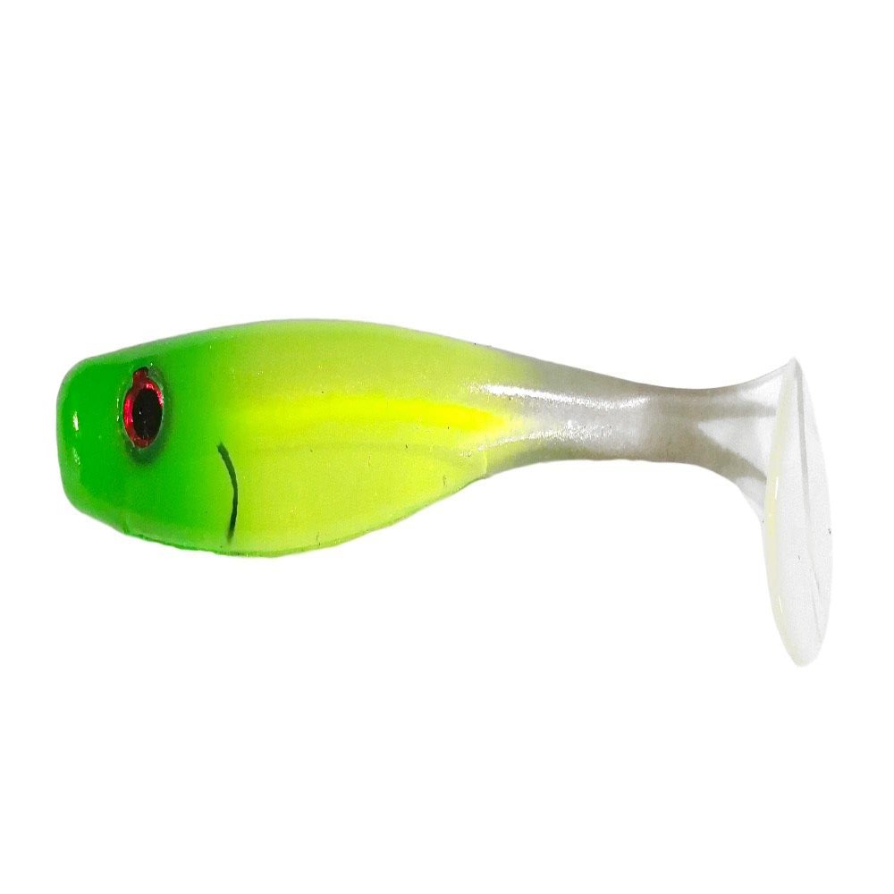 Big Bite Baits 35SWTM-35 3.5" Suicide Shad Lemonade
